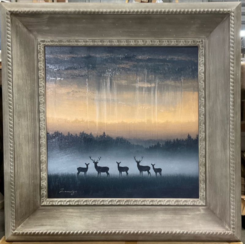 Morning Mist Framed Giclee