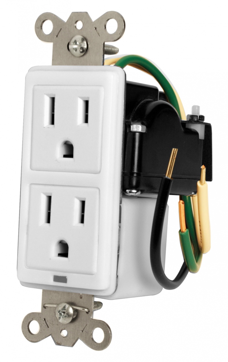 Furman 15A In-Wall Duplex, 2 Outlets, W/ Surge Protection