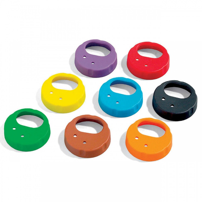 Sennheiser Colored End Caps For Ew G2 Skm Handheld Transmitters, Assortment Of Eight Colors