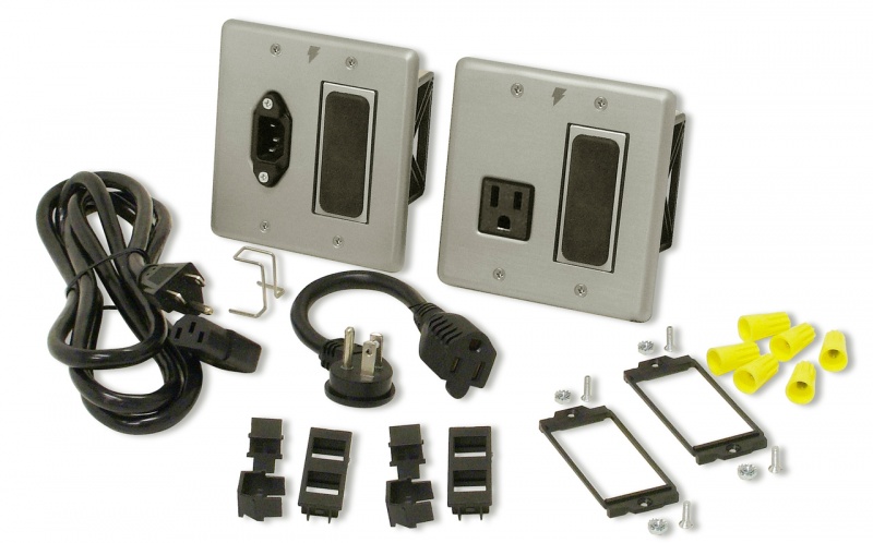 Furman 15A In-Wall Power & Signal Bay, 15A Code Compliant Extension System