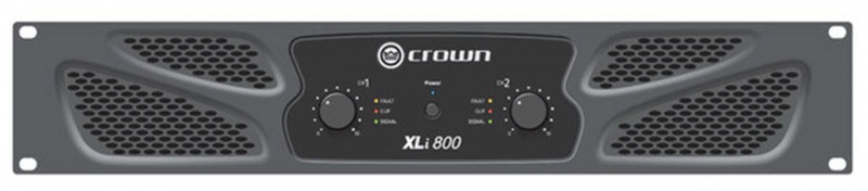 Crown Two Channel 300W @ 4 Ohm Power Amplifier, Xli800