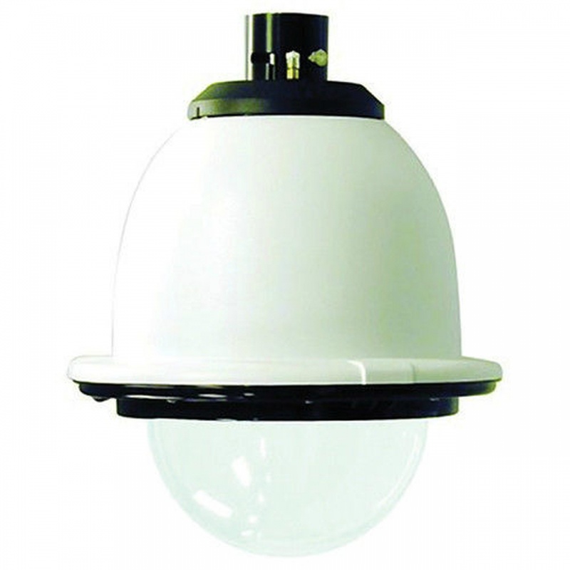 Sony 7" Outdoor Pressurized Pendant Housing With H/B, Clear Dome