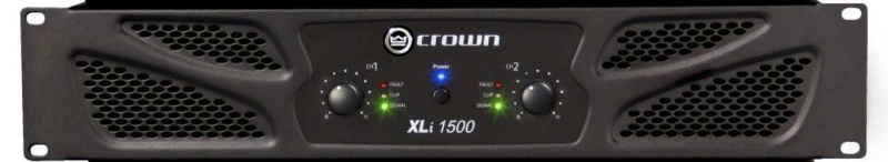 Crown Two Channel 450W @ 4 Ohm Power Amplifier, Xli1500