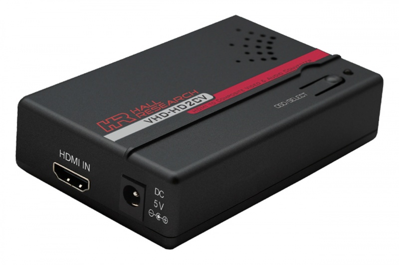 Hall Research Hdmi Or Dvi To Composite Video & Audio Scan Converter