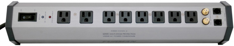 Furman 15A Advanced Ac Strip 8 Outlets W/Smp And Evs, 15A, 8Ft Cord, Exceeds Ul1449 Standard