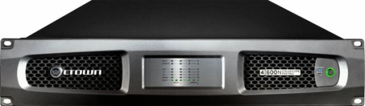 Crown Four Channel 600W @ 4 Ohm Power Amplifier With BLU Link, 70V/100V