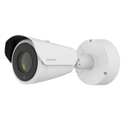 Hanwha Vision 4K Network Ir Zoom (31X) Bullet Camera With Wisenet Road Ai