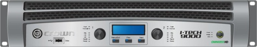 Crown Two Channel 3500W @ 4 Ohm Power Amplifier, I-Tech IT9000HD