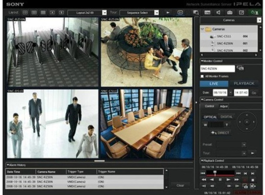 Sony RealShot Manager Advanced, 16 Camera License - Intelligent Monitoring Software