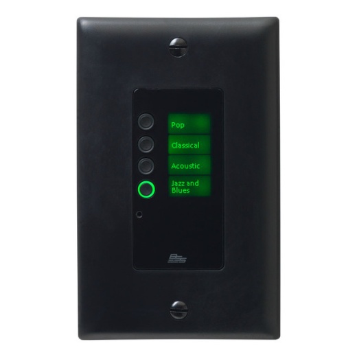 BSS Audio Ethernet Controller with 4 Buttons (Black - US)