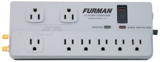 Furman 15A AC Strip 8 Outlets - PST-2+6 Power Conditioner