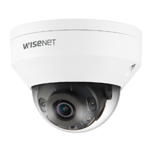 Hanwha Techwin Outdoor Vandal Resistant Dome Camera with Vari-Focal Lens