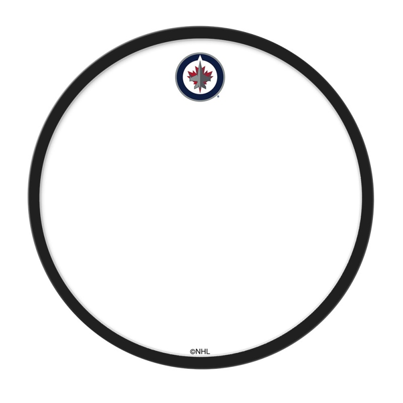 Winnipeg Jets: Modern Disc Dry Erase Wall Sign
