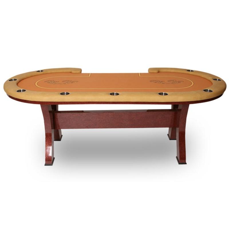 Hero Texas Hold'em Poker Table With H-Type Casino Legs
