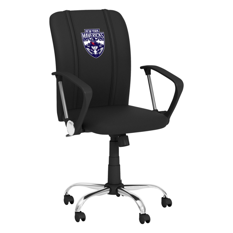 Curve Task Chair With York Mavericks Primary Logo