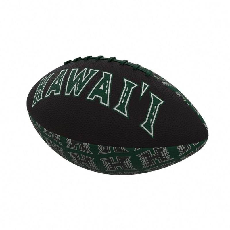 Hawaii Repeating Mini-Size Rubber Football