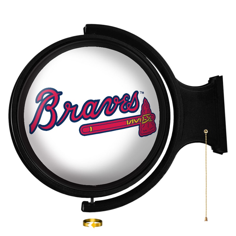 Atlanta Braves: Logo - Original Round Rotating Lighted Wall Sign