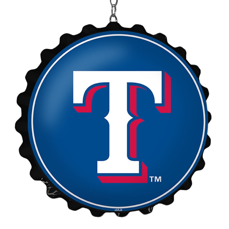 Texas Rangers: Logo - Bottle Cap Dangler