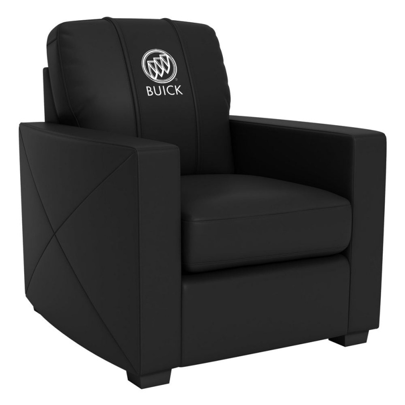 Stationary Club Chair With Buick Logo