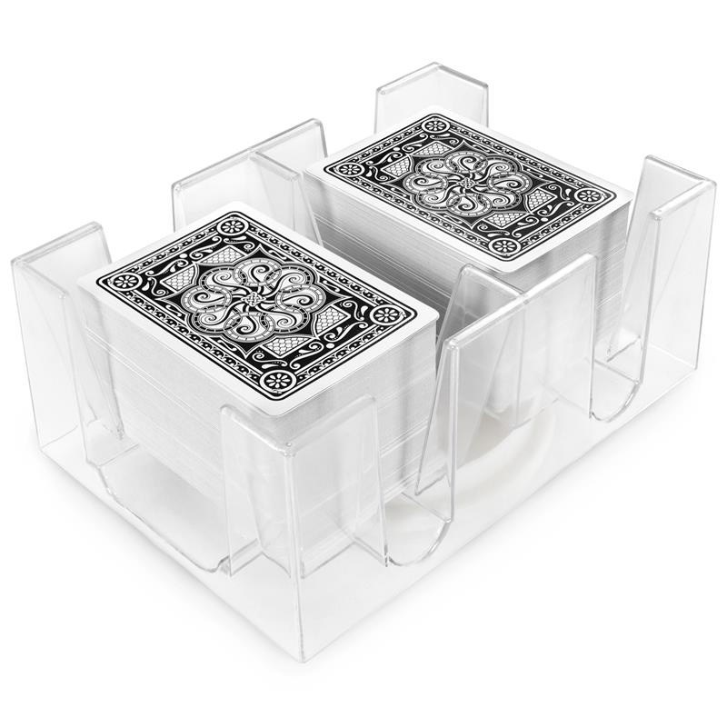 6-Deck Rotating Card Holder / Card Tray