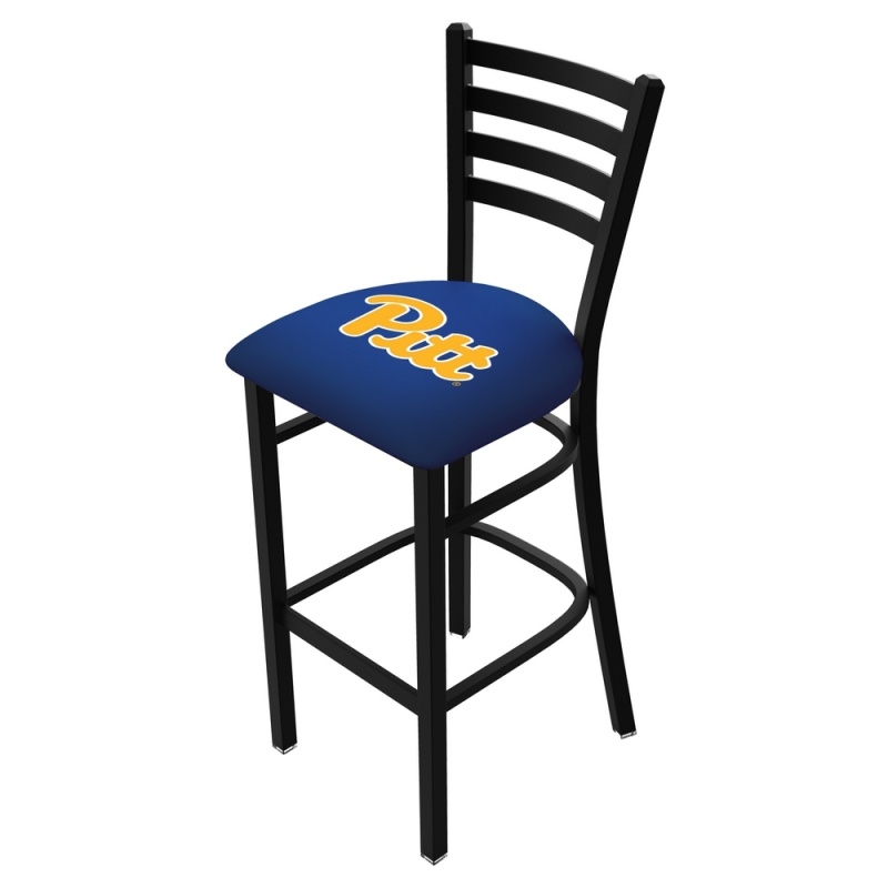 L004 Pitt 25" Stationary Counter Stool With Black Wrinkle Finish