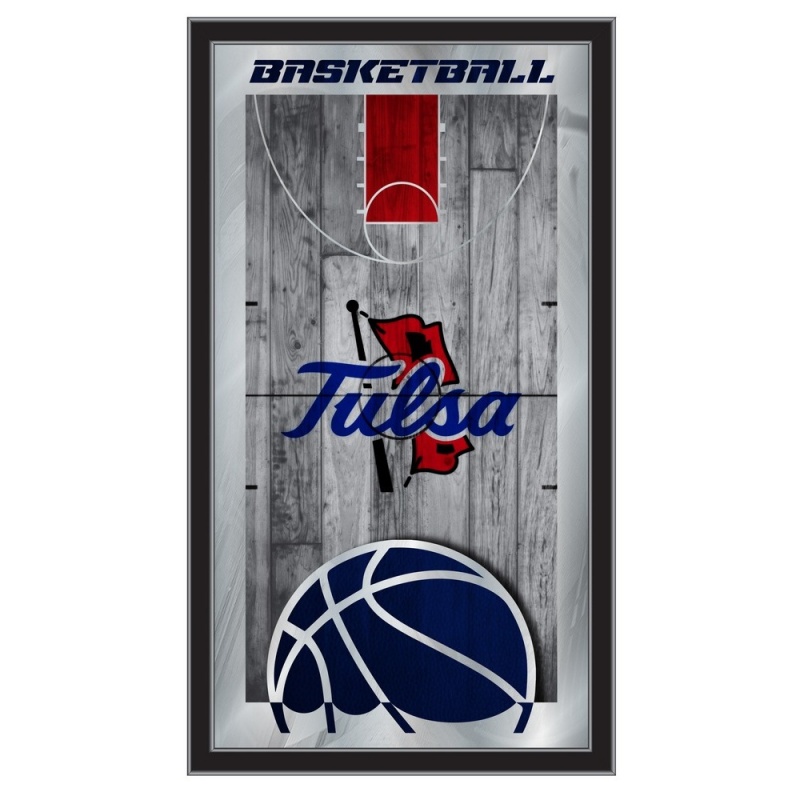 Tulsa 15" X 26" Basketball Mirror By Holland Bar Stool Company