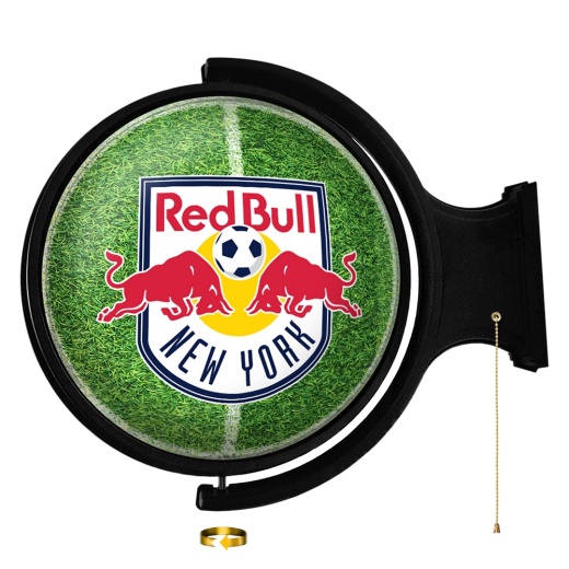 York Red Bulls: Pitch Original Round Rotating Lighted Wall Sign