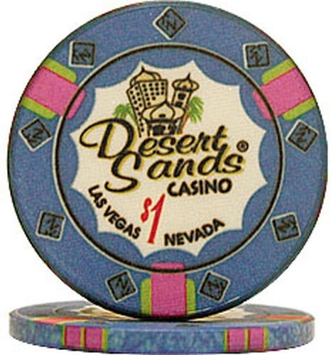 Desert Sands Casino 10G $1 Poker Chip Sold By The Roll