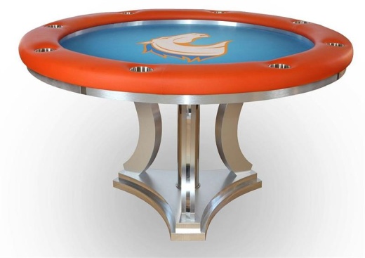 Modern Series Round Poker Table Customizable