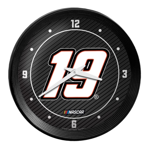 Martin Truex, Jr.: Ribbed Frame Wall Clock
