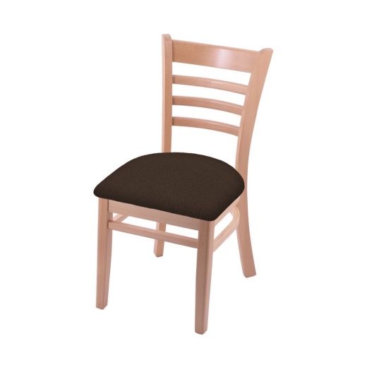 3140 18" Chair With Natural Finish And Rein Coffee Seat