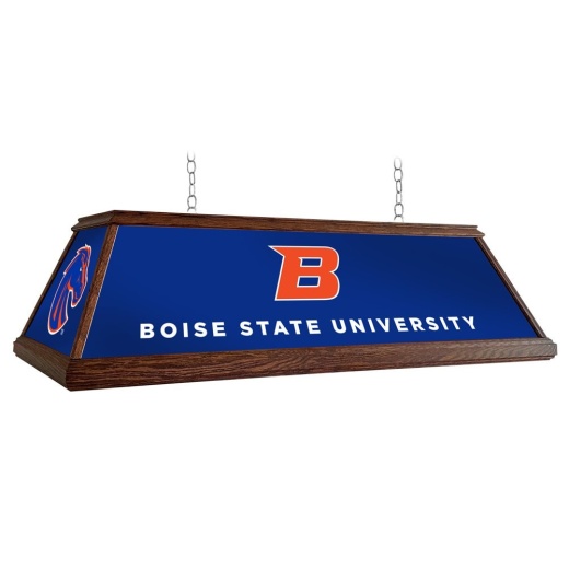 Bsu Boise State Broncos 49" Premium Wood Pool Table Lightinstitution Logos