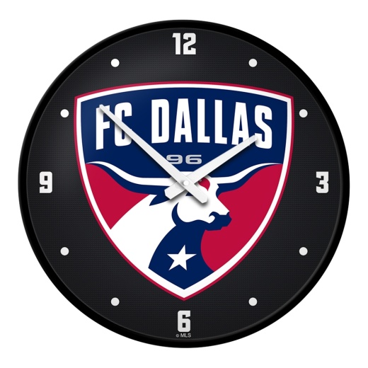 Fc Dallas: Modern Disc Wall Clock