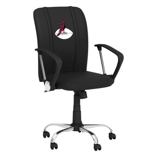 Curve Task Chair With Arizona Cardinals Classic Logo