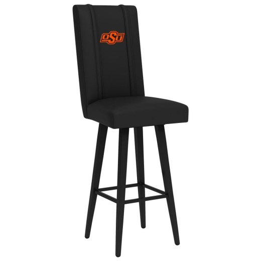 Swivel Bar Stool 2000 With Oklahoma State Cowboys Logo