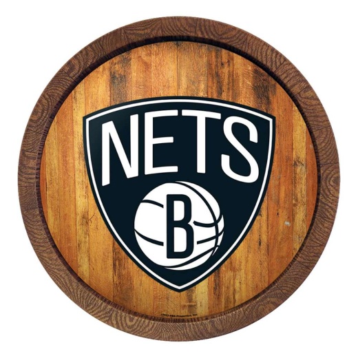Brooklyn Nets: "Faux" Barrel Top Sign