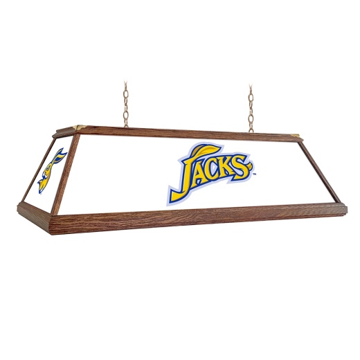 South Dakota State Jackrabbits: Premium Wood Pool Table Light