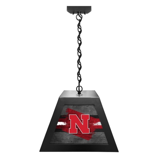 University Of Nebraska Pendant Box Light By Holland Bar Stool Company