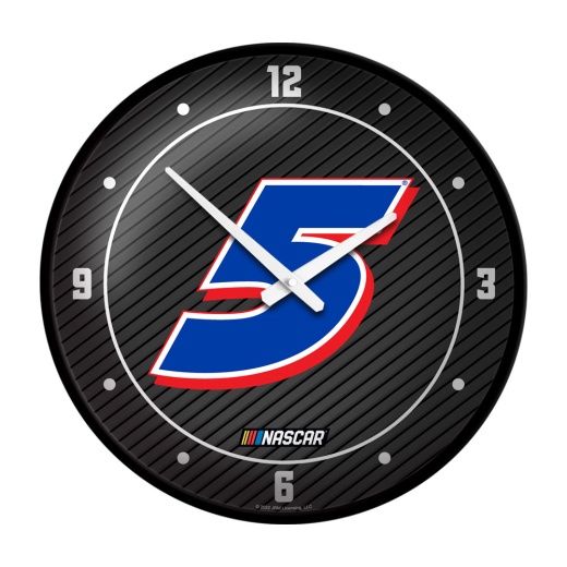 Kyle Larson: Modern Disc Wall Clock