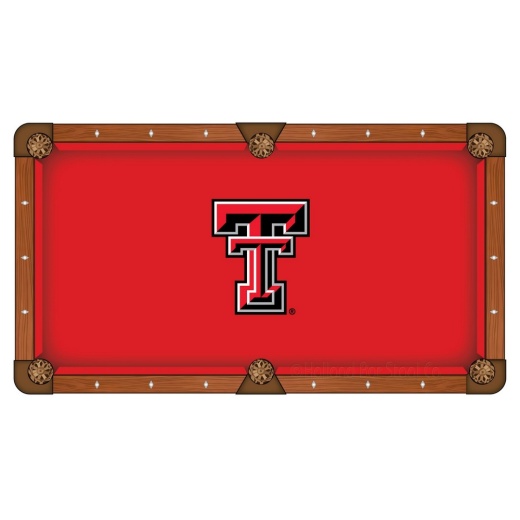 Texas Tech Pool Table Cloth By Hbs 8-Ft
