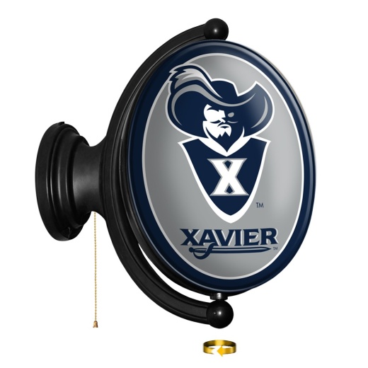 Xavier University Musketeers Rotating Led Team Spirit Wall Sign