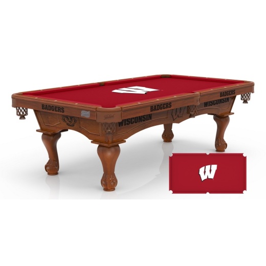 Wisconsin 8' Pool Table By Holland Bar Stool Co