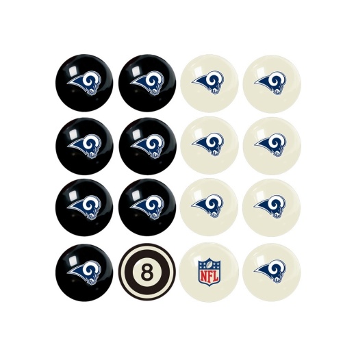Los Angeles Rams Billiard Ball Set