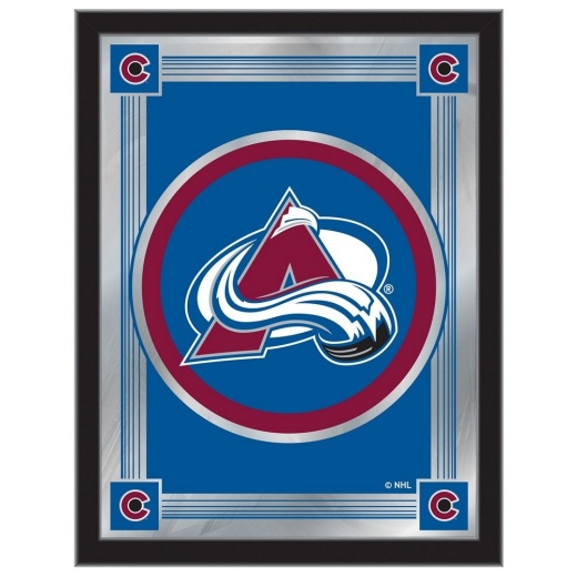 Colorado Avalanche 17" X 22" Logo Mirror By Holland Bar Stool Company
