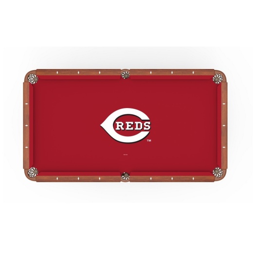 Cincinnati Reds Pool Table Cloth By Holland Bar Stool