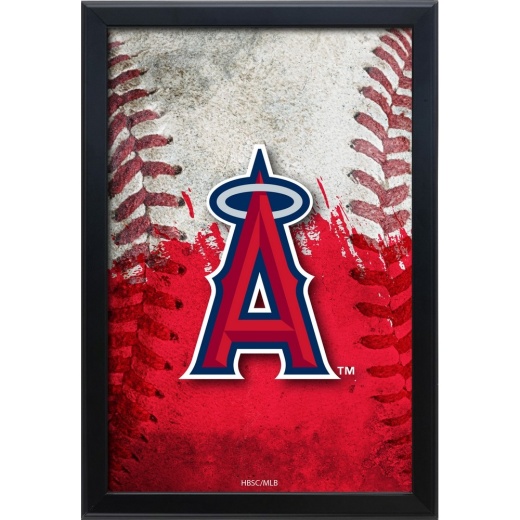 Los Angeles Angels 15.75" X 23.5" Led Snap Frame Lightbox By Holland Bar Stool Company