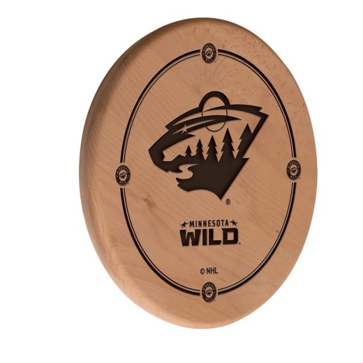 Minnesota Wild Laser Engraved Wood Sign By The Holland Bar Stool Co