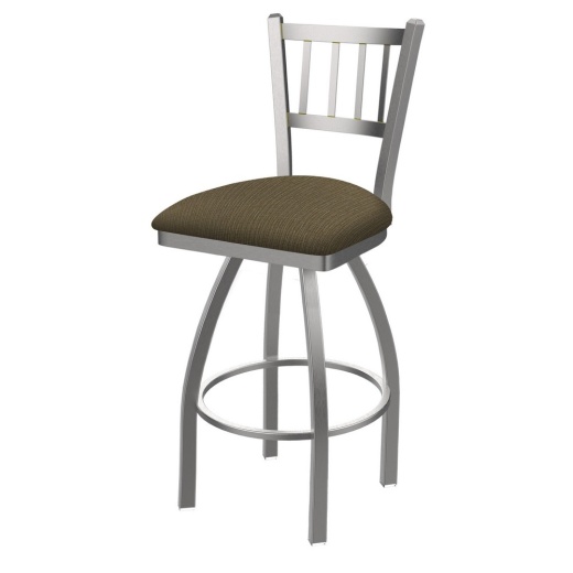 810 Contessa Swivel Stool With Stainless Finish And Graph Cork Seat