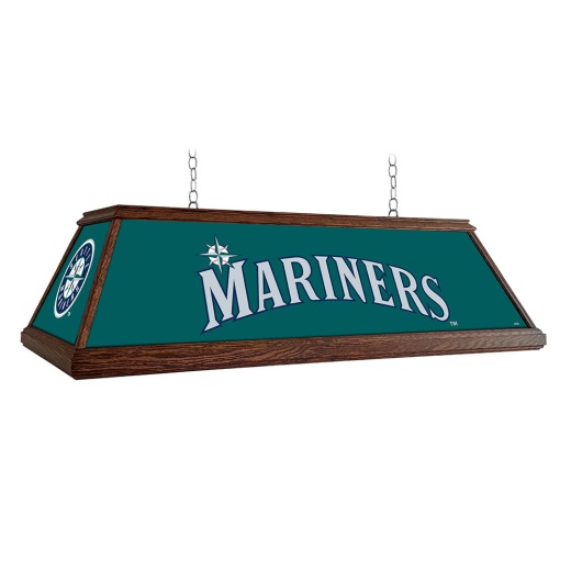 Seattle Mariners: Premium Wood Pool Table Light