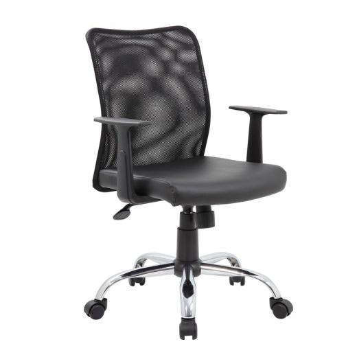 Boss Budget Mesh Task Chair W/ Tarms
